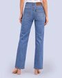 Jeans  tipo campana 471 tiro alto azul claro