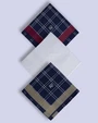 Set de 3 pañuelos con diseños multicolor