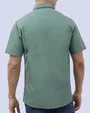 Camisa casual performance manga corta verde