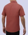Camisa casual manga corta performance roja