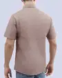 Camisa casual performance manga corta café