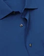 Camisa de vestir stretch azul manga larga slim fit