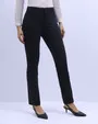 Pantalón casual para dama  azul slim fit
