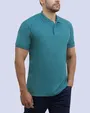 Camisa sport premium cotton d+ turquesa