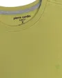 Camiseta cuello redondo lisa manga corta verde