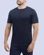 Camiseta premium cotton d+ azul navy