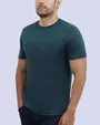 Camiseta premium cotton d+ verde oscuro