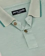 Camisa sport diseño slim fit manga corta verde claro