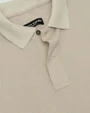 Camisa sport diseño slim fit manga corta beige
