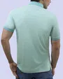 Camisa sport diseño slim fit manga corta verde