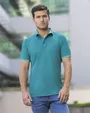 Camisa sport diseño slim fit manga corta verde