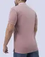 Camisa sport diseño slim fit manga corta vino