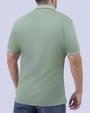 Camisa sport diseño slim fit manga corta verde