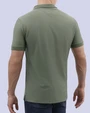 Camisa sport diseño slim fit manga corta verde