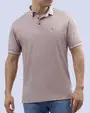 Camisa sport diseño slim fit manga corta vino