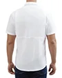 Camisa casual manga corta performance blanca