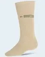 Calcetines kaki con diseño gris
