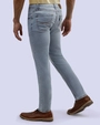 Jeans skinny fit 721 celeste con bigotes