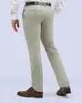 Pantalón vestir slim fit beige cintura expandible savane