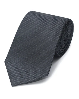 Corbata corcel negra