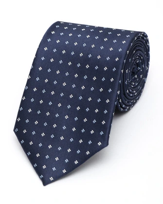 Corbata corcel azul