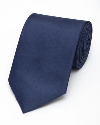 Corbata corcel lisa azul