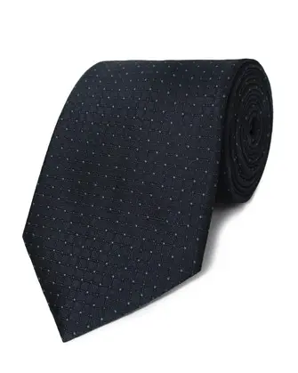 Corbata corcel con diseño azul