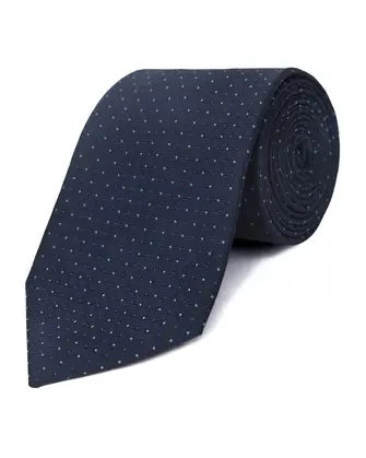 Corbata corcel con diseño azul