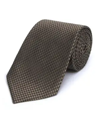 Corbata corcel café