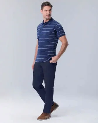 Pantalón casual corduroy 5 pocket azul
