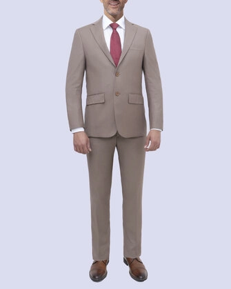 Traje pierre cardin modern fit color beige