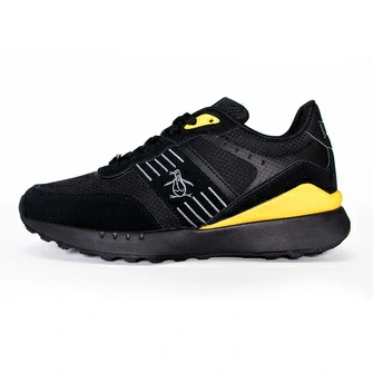 Calzado deportivo negro/amarillo