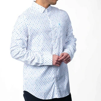 Camisa manga larga con estampado geométrico ecovero™