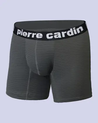 Boxer microfiber stretch gris