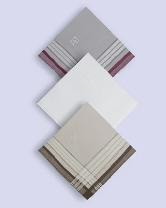 Set de 3 pañuelos con diseños multicolor