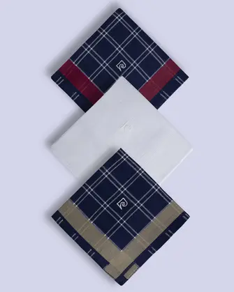 Set de 3 pañuelos con diseños multicolor