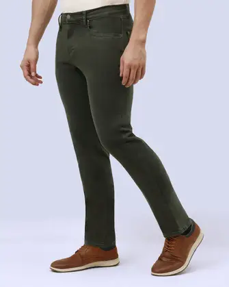Jeans twill 711 slim fit verde