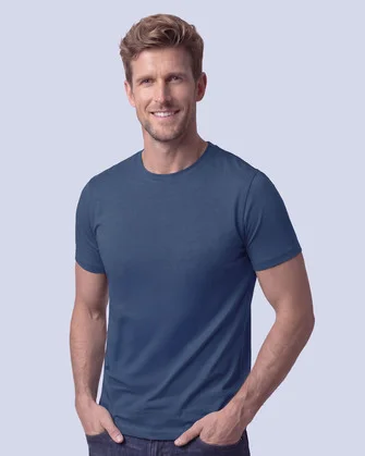 Camiseta premium cotton d+ azul