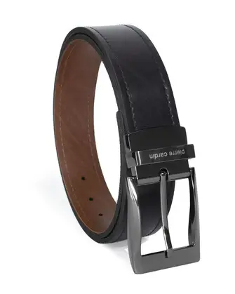 Cinturón casual reversible negro