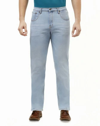 Jeans 711 slim fit stretch color celeste