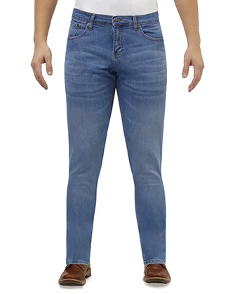 Jeans 721 skinny color celeste